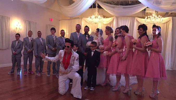 getting married by Elvis - Orlando FL
