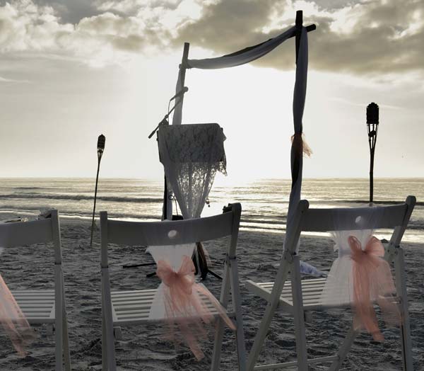 wedding arch for florida beach