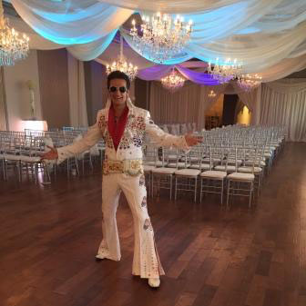 Elvis Wedding Crystal Palace - Orlando FL
