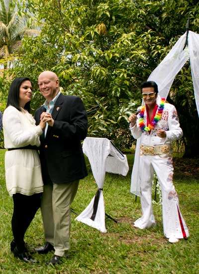 Elvis wedding - Florida