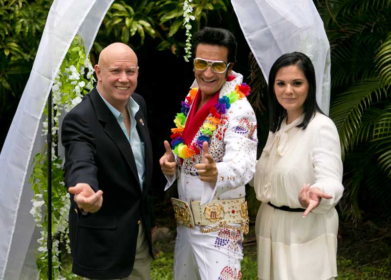 Elvis weddings Florida, Orlando, Beach Weddings