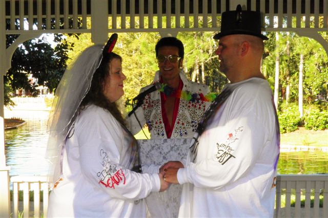 Disney Wedding with Elvis