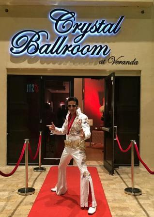 Crystal Ballroon - Elvis wedding - Orlando Elvis